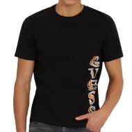 T-shirt Noir Homme Guess Vertical G-M4RI30J1314 pas cher