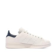 Baskets Blanches/Marine Femme Adidas Stan Smith vue 2