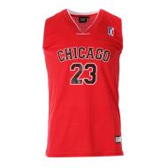 Chicago 23 Maillot de basket Rouge Homme Sport Zone pas cher