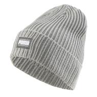 Bonnet Gris Homme Puma Ribbed Classic Cuff Beanie pas cher