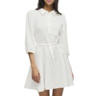 Robe Blanche Femme Vila Lania pas cher