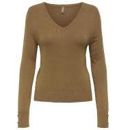 Pull Camel Femme Only Minna 15344087 pas cher
