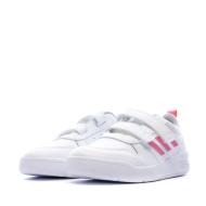 Chaussure de sport Blanche Fille Adidas TENSAUR C vue 6