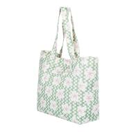 Tote Bag Vert à Fleurs Femme Roxy Anti Bad Vibes vue 2