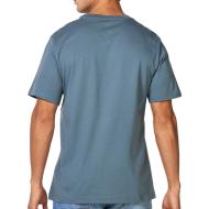 T-shirt Bleu Homme Converse Outdoor Star vue 2