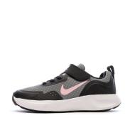 Baskets Grise/Rose Fille Nike Wearallday pas cher
