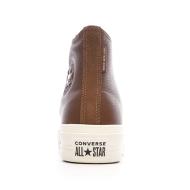 Baskets Marrons Femme Converse All Star Lift Platform vue 3