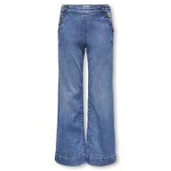 Jean Loose Bleu Fille Kids ONLY Gmadison pas cher