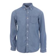 Chemise Bleu Garçon Jack & Jones Plain pas cher