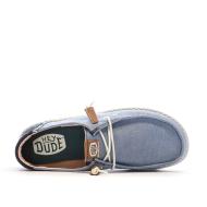 Chaussures Bleu Femme Hey Dude Wendy Stretch vue 4