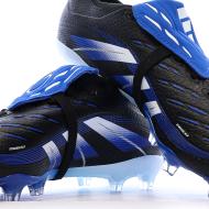 Chaussures de Foot Noir/Bleu Homme Adidas Predator League FT FG/MG JB vue 7