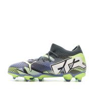 Chaussures football Marine/Vert Garçon Puma Future 7 Match pas cher