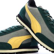 Baskets Vertes/Jaunes Homme Puma Easy Rider vue 7