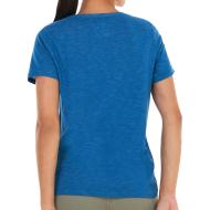 Camiseta Nike Script Azul, Mujer ver 2