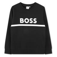 Schwarzes Sweatshirt für Jungen von Hugo Boss J52732 günstig
