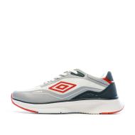 Baskets Blanc/gris Homme Gris Umbro Priam pas cher
