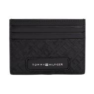Porte-Cartes Noir Homme Tommy Hilfiger Monogram pas cher