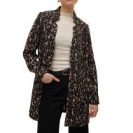 Veste Noire/Marron à motifs Femme Vero Moda Brushedkatrineleo pas cher