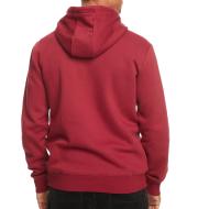 Sudadera roja para hombre Quiksilver Biglogohood ver 2