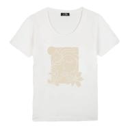 T-shirt Blanc Femme TBS OSIATTEE pas cher