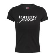 T-shirt Noir Femme Tommy Hilfiger Essential