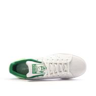 Baskets Blanches/Vertes Homme Adidas Stan Smith ID3116 vue 4