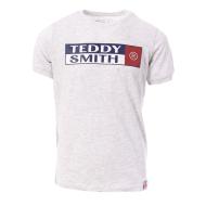 T-shirt Bleu Gris enfant Teddy Smith Tozo