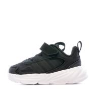Basket Noir Garçon Bébé Adidas Ozelle El I pas cher