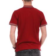 Polo Rouge Carmin Homme Teddy Smith Pasian vue 2