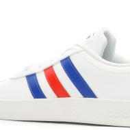 Baskets Blanches Garçon Adidas Vl Court 2.0 K vue 7