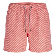 Short de Bain Rouge/Blanc Garçon Jack & Jones Fiji