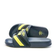 Claquettes Marine/Jaune Garçon Umbro 957580 pas cher