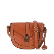 Sac à Bandoulière Marron Femme Manoukian Donia