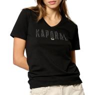 T-shirt Noir Femme Kaporal EMELE pas cher
