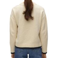 Pull Beige Femme Vero Moda Hadow vue 2