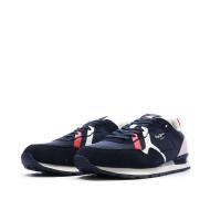 Baskets Marine/Rouge Homme Pepe jeans Brit Road M vue 6
