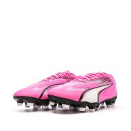 Chaussures de Football Rose Homme Puma Ultra Play vue 6