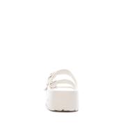 Sandales Blanches Femme Birkenstock Florida vue 3