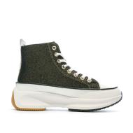 Baskets Noir/Doré Femme Kaporal Christa vue 2
