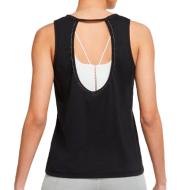 Débardeur Noir Femme Nike Tank Lurex vue 2