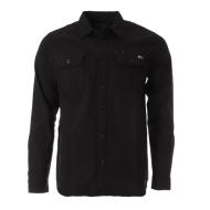Chemises Manches Longues Noir Homme Salty Crew Canvas