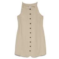 Robe Écru Femme Vero Moda Kiara vue 2