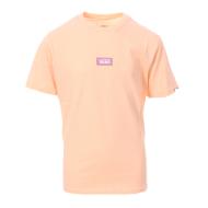 T-shirt Corail Enfant Vans Box Logo Tee Tropical Peach pas cher
