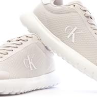 Baskets Gris Clair Femme Calvin Klein Jeans 3 Eva vue 7