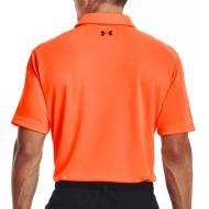 Polo Orange Homme Under Armour Tech vue 2