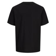 Camiseta negra para niño Jack & Jones Montauk Tipo Front ver 2