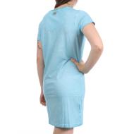 Robe t-shirt Turquoise Femme Von Dutch Alog vue 2