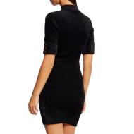 Robe Noire Femme Morgan Morik vue 2