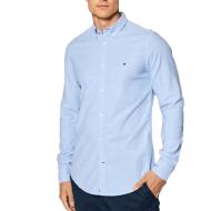 Chemise Bleu Homme Tommy Hilfiger Entry Poplin