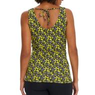 Débardeur Noir/Jaune Femme Mamalicious Lamber vue 2
